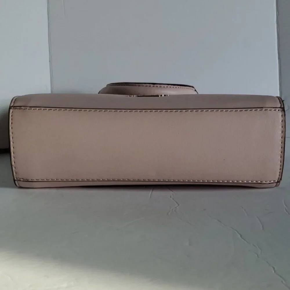 Pink Nine West Bag Block Satchel Vegan Leather Handbag Purse WOMEN'S WOMAN'S